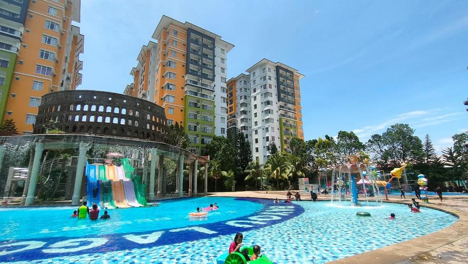 MELAKA BYYOU WATER THEMEPARK @ 2BEDROOM APARTMENT  Apartment in Malacca