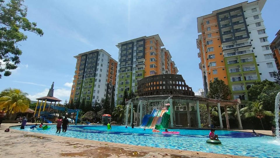 MELAKA BYYOU WATER THEMEPARK @ 2BEDROOM APARTMENT  Apartment in Malacca