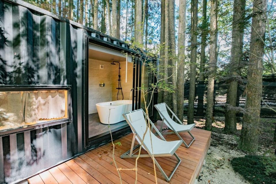 Nakatsugawa Glamping Morinosora Luxury tent in Nagano Prefecture