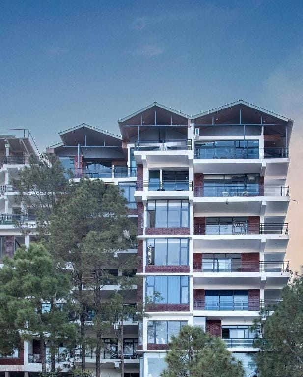 Kasauli Hill Crest Luxury 2 BHK Valley View Apartment in Himachal Pradesh
