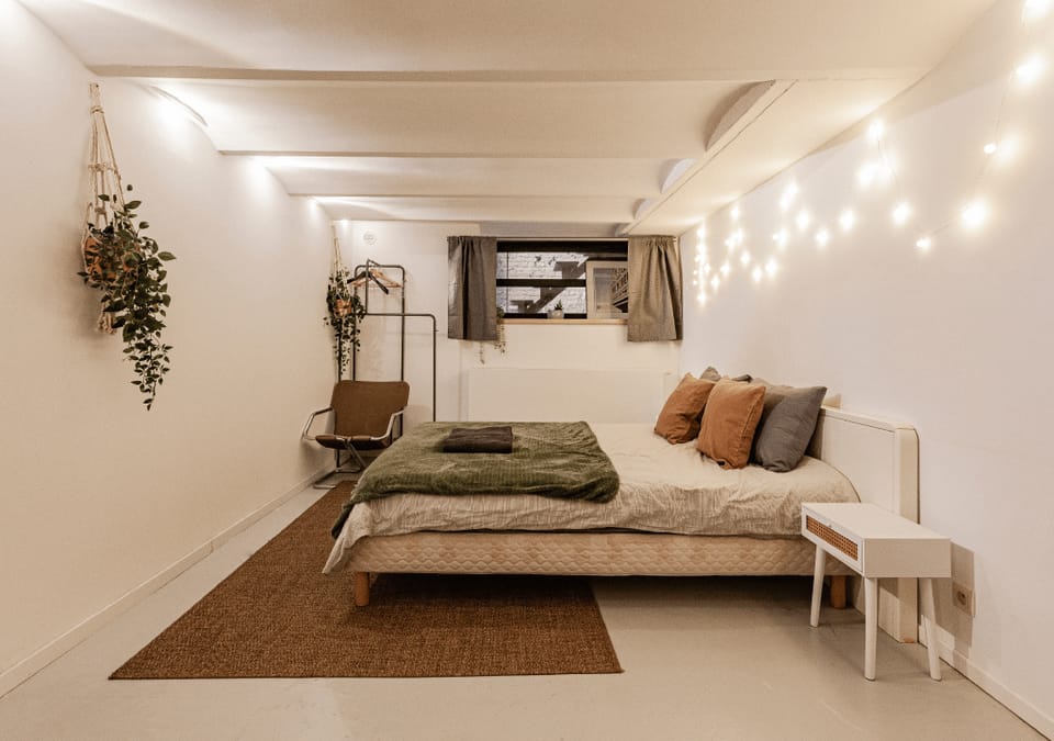 A6A)Economic 2bedroom Cozy Basement Apt@Center BXL Apartment in Saint-Gilles