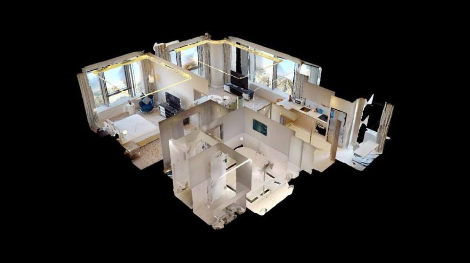 Stunning Views in this One Bed Apt in Palm Apartment in Dubai