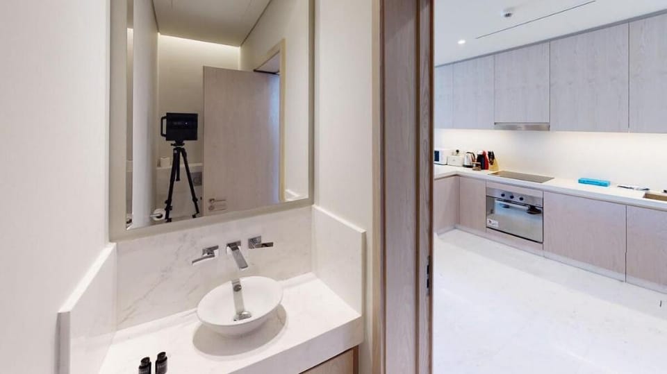 Breathtaking views from One Bed Apt in Palm Apartment in Dubai