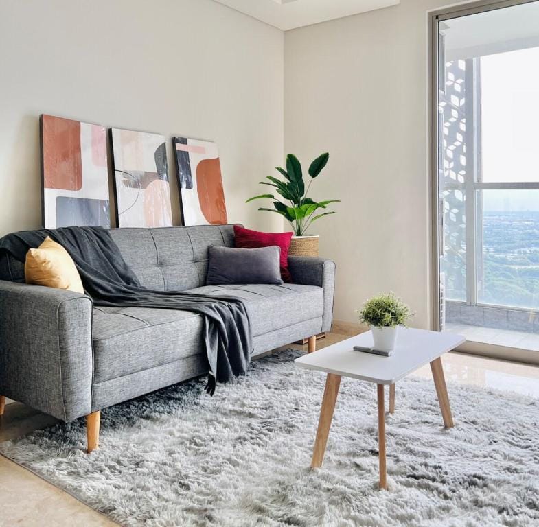 Sunny Seaview 3BR Condo at PIK Vacation rental in Jakarta