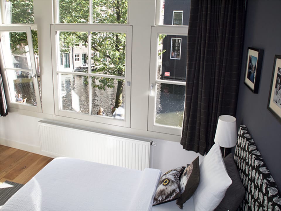 Canal and Rear room center of Amsterdam Apartment in Amsterdam