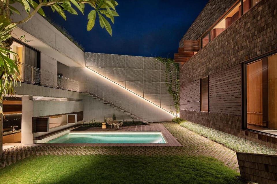 Villa Tana Takah, Canggu | Modern 3-Bedroom w Pool Villa in North Kuta