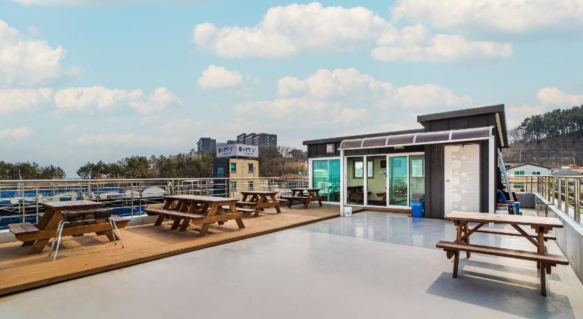 Sokcho Santorini Pension Bed and Breakfast in South Korea