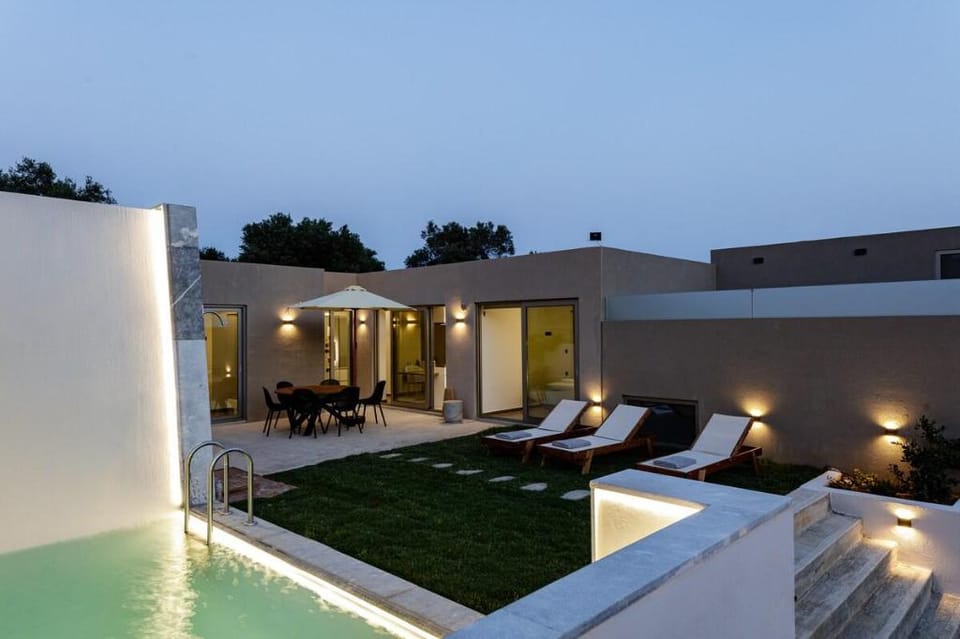 Three Bedroom Sea View Villa South Crete by Delfus Villa in Crete