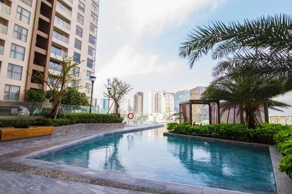 Studio-Mediterranean style-Millennium-Q4-Free Swim Apartment in Ho Chi Minh City