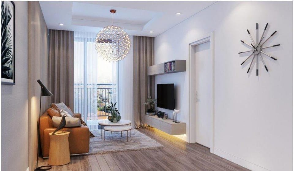 Hyundai BacNinh-2bed serviced apt-pool/selfcheckin Apartment in Laos