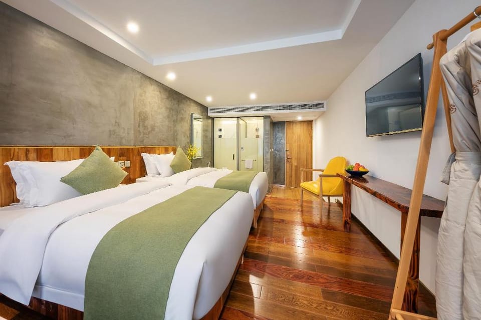 Yinhuawu Guesthouse Dayin twin room Vacation rental in China