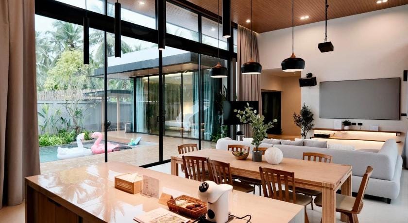 บ้านไร่มีสุข Baanrai Meesuk Villa in Surat Thani Changwat