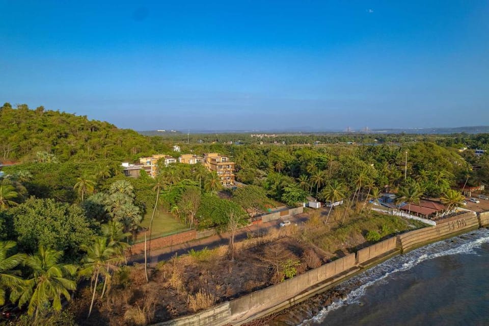 StayVista at Isabella The Beach View with Pvt Gym, Game Room & Pool Villa in Goa, India