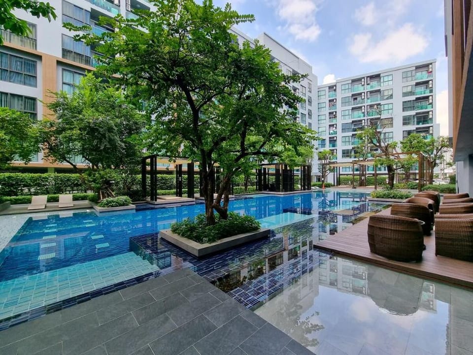 Private Studio Cozy @Sukumvit50 5mins to Bts Onnut Apartment in Bangkok