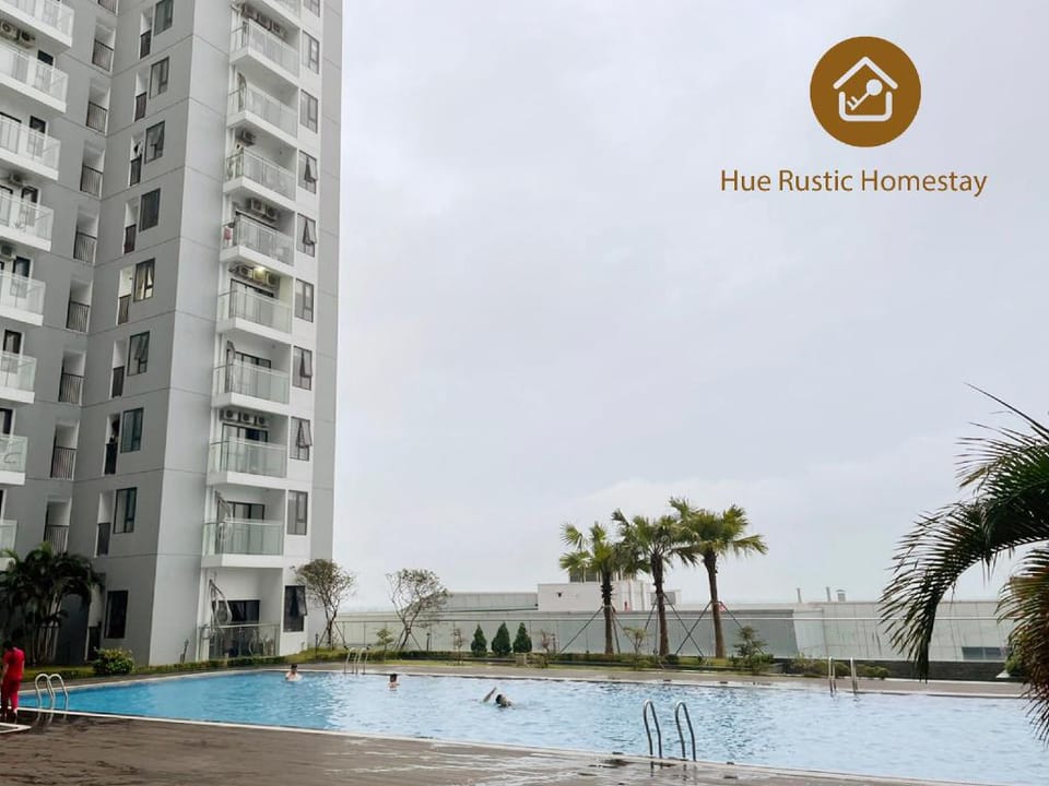 Hue Rustic Homestay with Swimming Pool & Gym Room Apartment in Laos