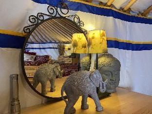Eco Yourte Les Airelles Luxury tent in Auvergne-Rhône-Alpes