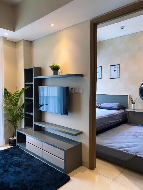 Cozy 1 Bedroom Apartment, free Wifi, Netflix (7Q) Apartment in Jakarta