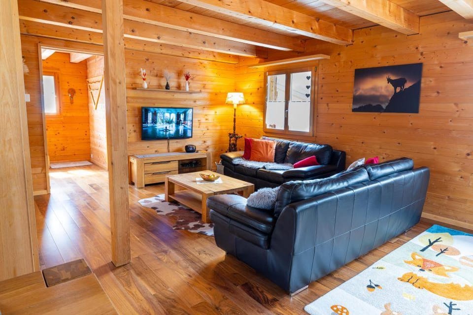 Chalet Regenbogen Leukerbad mit Indoorrutschbahn Apartment in Canton of Valais