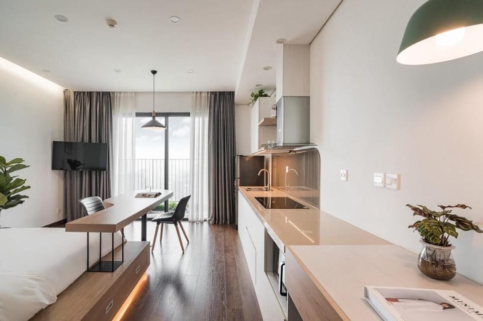 Studio*lakeview*vinhome Dcapital Vacation rental in Laos