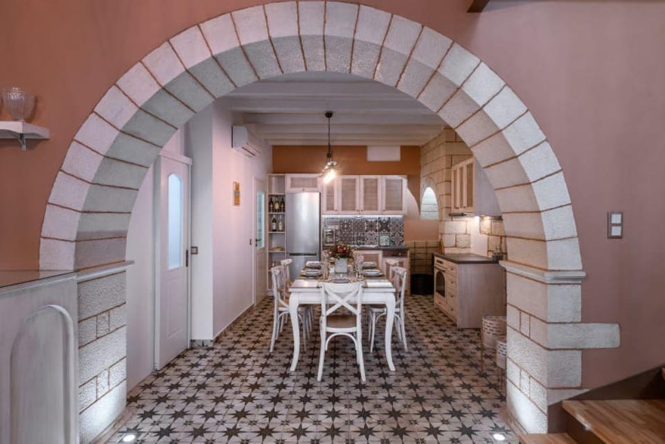 TwoBedroom House with Heated Pool by Deflus Vacation rental in Chania