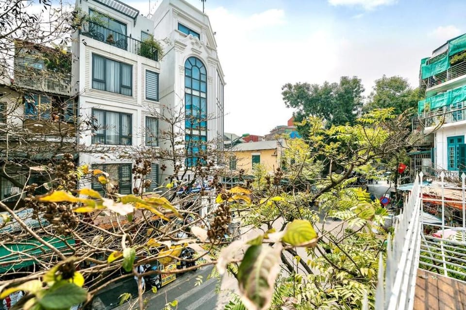 Attic 128m2 duplex_Glass dome_Old town_Big Balcony Apartment in Hanoi