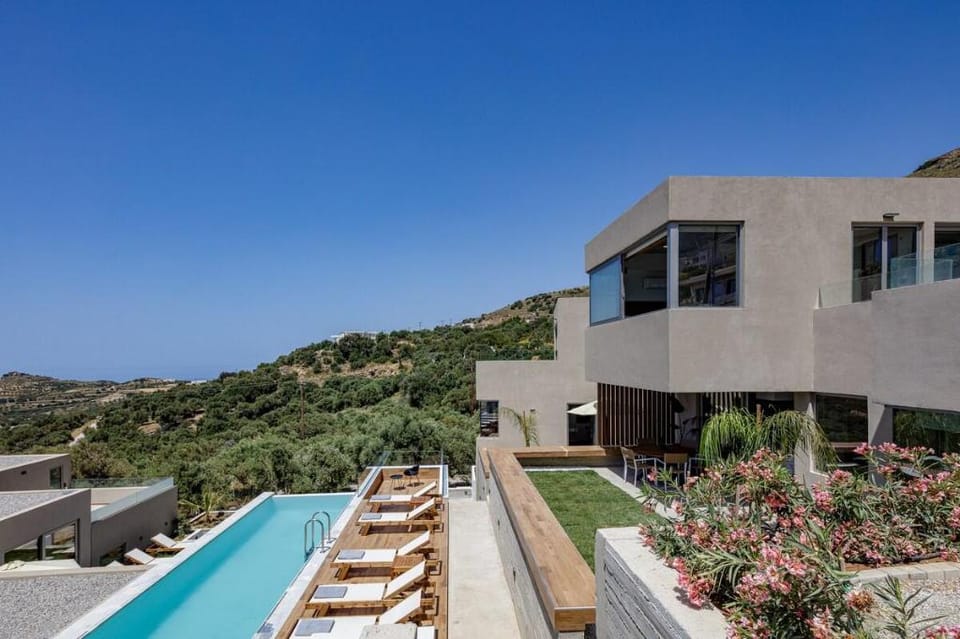 Five Bedroom Sea View Complx South Crete by Delfus Villa in Crete