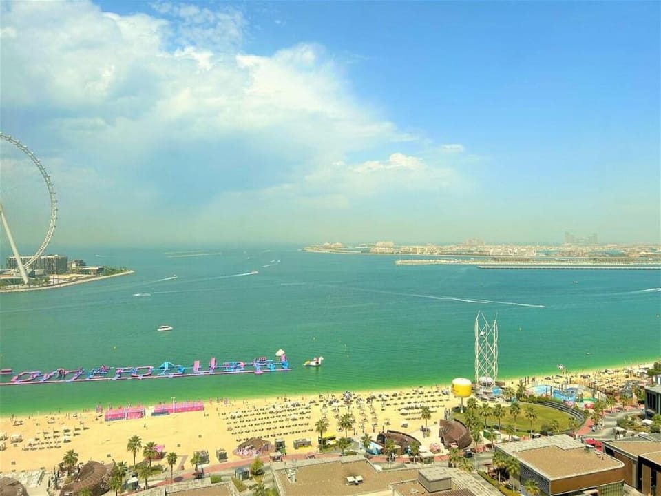 Stunning Beach front Apt Dubai Eye View JBR Dubai Apartment in Dubai