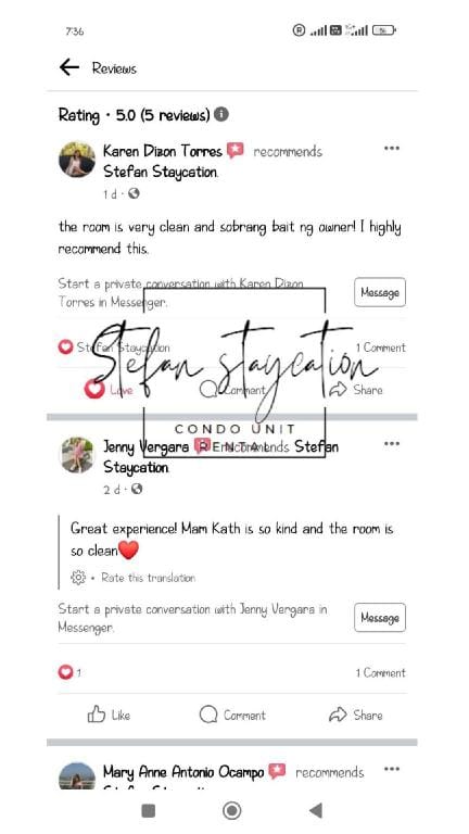 Stefan Staycation @ Azure North Vacation rental in Calabarzon