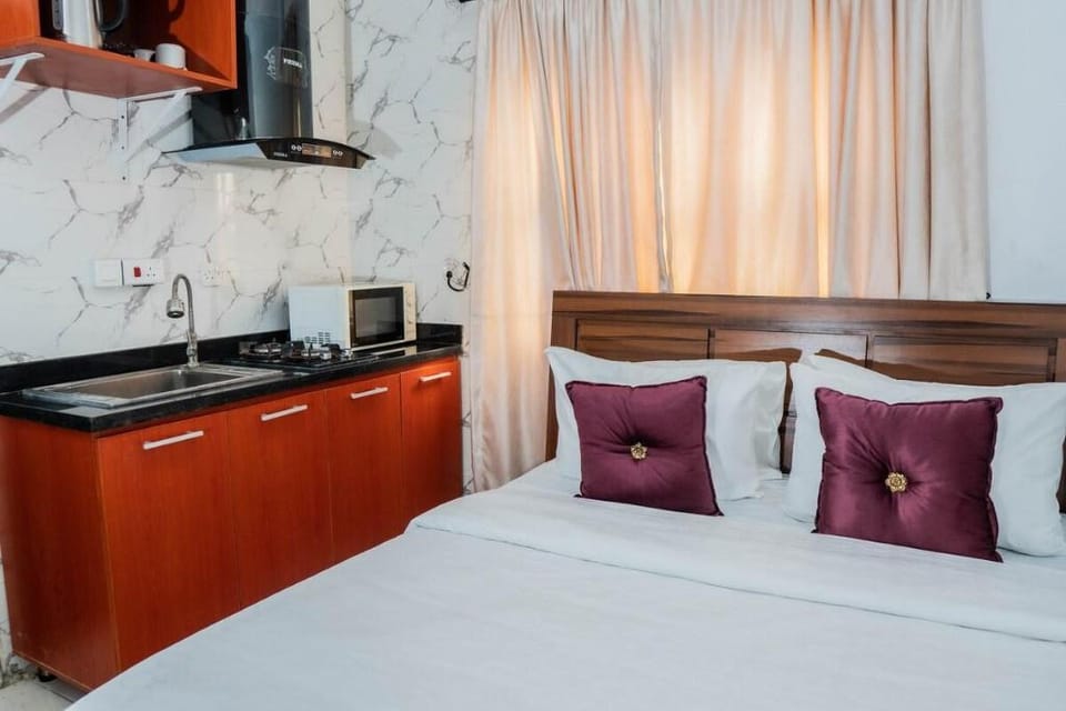 Studio apartment; Class blended with Comfort Apartment in Lagos, Nigeria