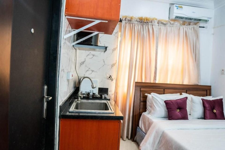 Studio apartment; Class blended with Comfort Apartment in Lagos, Nigeria