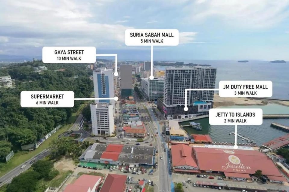 Jesselton Quay Homestay by Good Travel KK Vacation rental in Kota Kinabalu