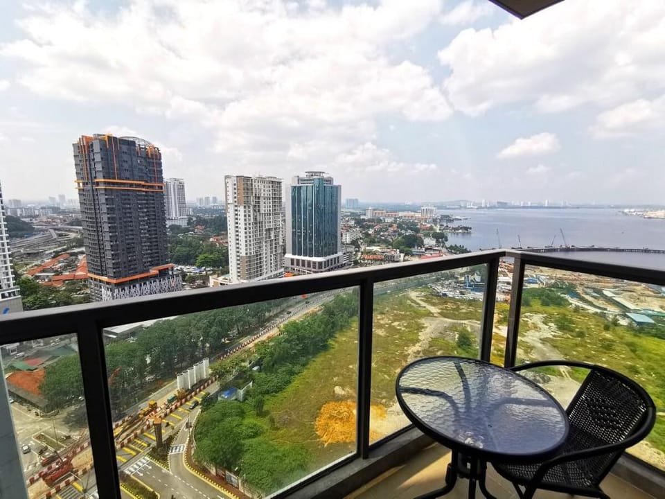 R&F Partial Sea View 1BR by ANJU Apartment in Johor Bahru