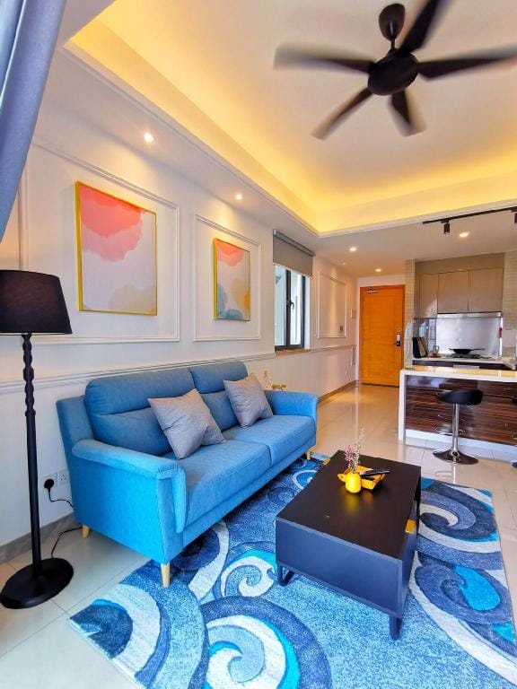 R&F Partial Sea View 1BR by ANJU Apartment in Johor Bahru