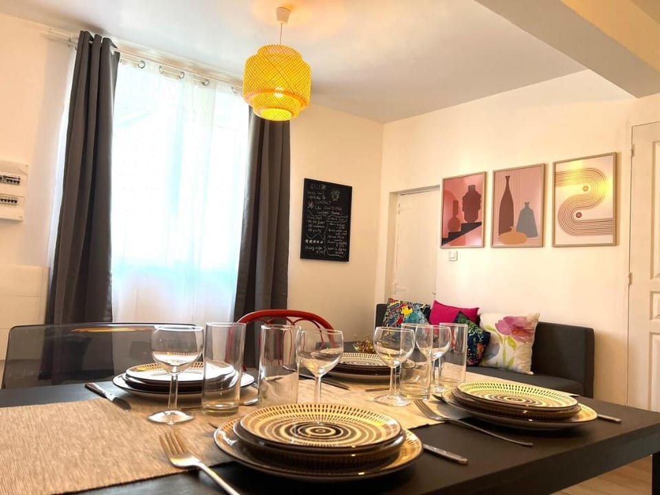 TABIxTOTORO✅1BR Mountain View+Parking/Wifi/Linens Apartment in Thiers