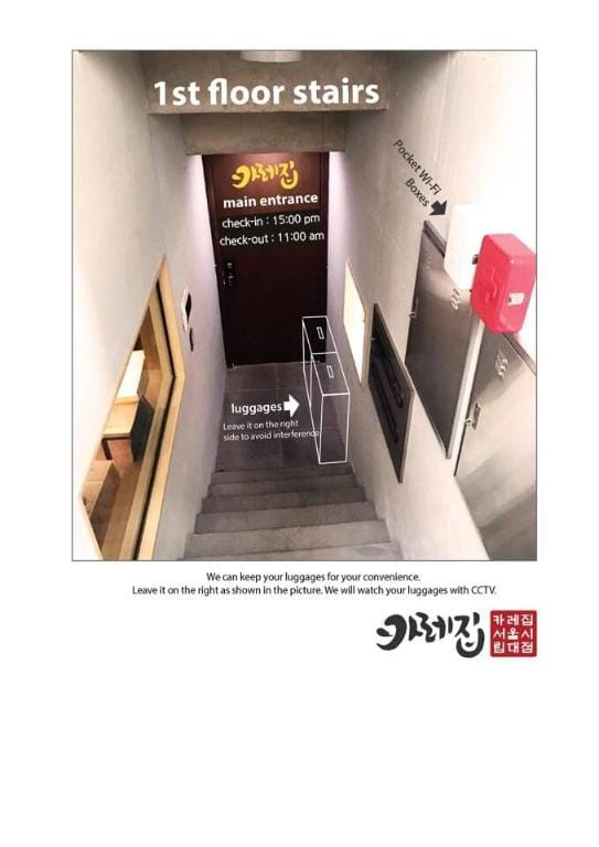New! Studio double/ Seoul/ Dongdaemun/ Pocket-Fi Apartment in Seoul
