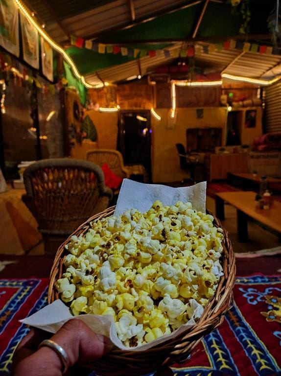 Inside Parvati Cafe & Stays Villa in Himachal Pradesh
