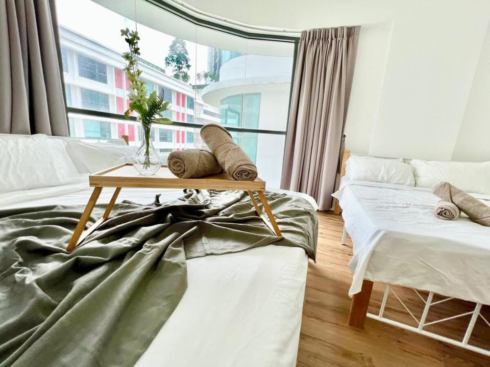G2 1-8Pax Cozy Home Sunway Medical Geo SmrtTV 3bed Vacation rental in Subang Jaya
