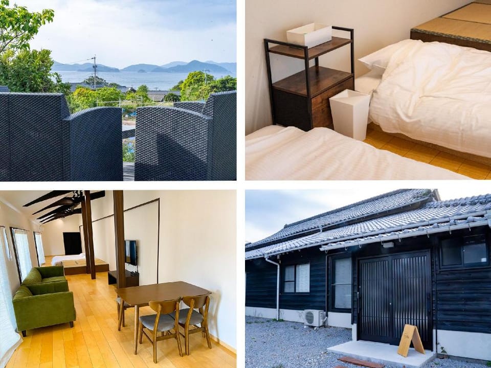 Villa Nagate 島で暮らすように過ごす。丘の上から海が見える一棟貸しヴィラ「しまいろ長手」 Vacation rental in Japan