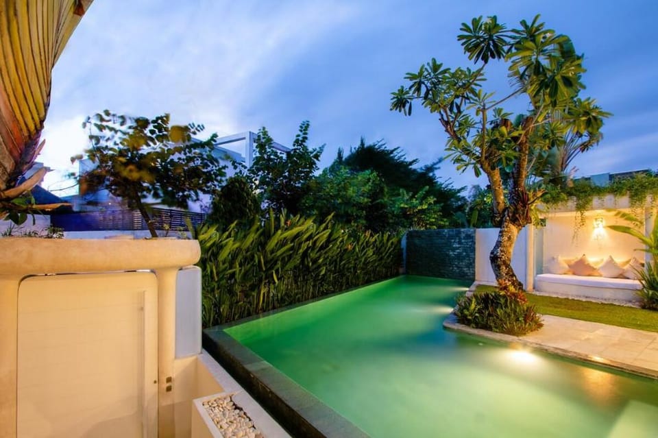 Three Bedroom Private Pool Villa Beach Access Villa in North Kuta
