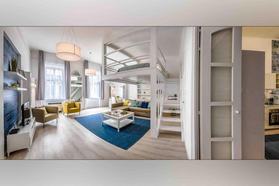 Bracing Home at Downtown w AC by NW Apartment in Budapest