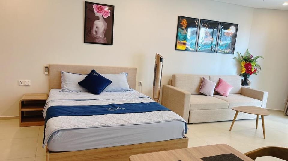 The sóng Vũng tàu 2n1d giá ưu đãi  Apartment in Vung Tau