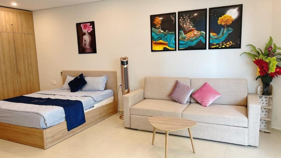 The sóng Vũng tàu 2n1d giá ưu đãi  Apartment in Vung Tau