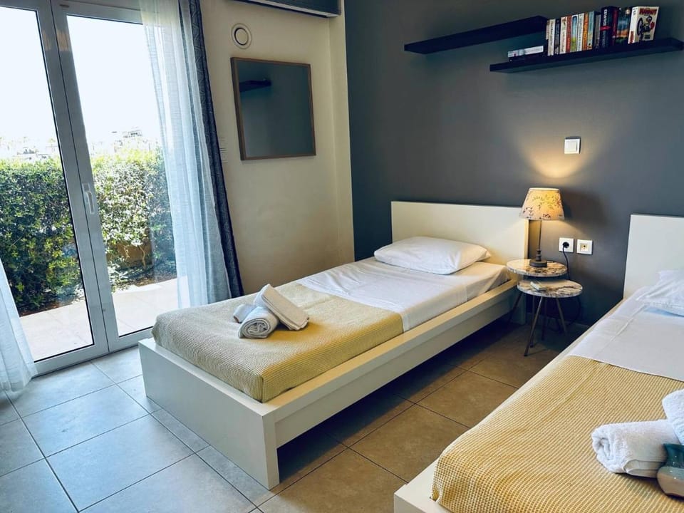 To Steki 1min From Beach 2bd 1ba Apartment in Panormos in Rethymno