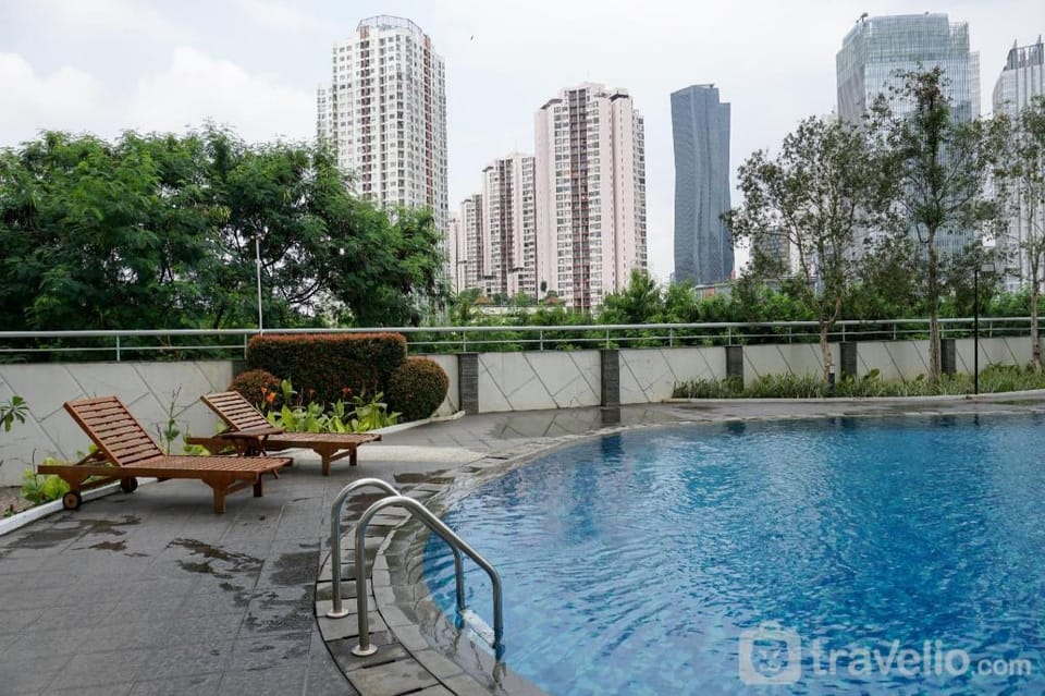 Minimalist 1BR at The Wave Kuningan By Travelio Apartment in South Jakarta City