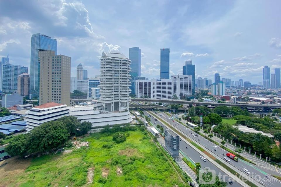Super Great Homey 3BR Sudirman Suites By Travelio Apartment in South Jakarta City