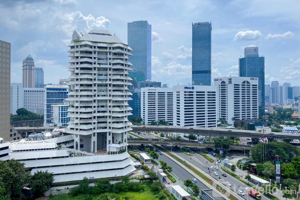 Super Great Homey 3BR Sudirman Suites By Travelio Apartment in South Jakarta City