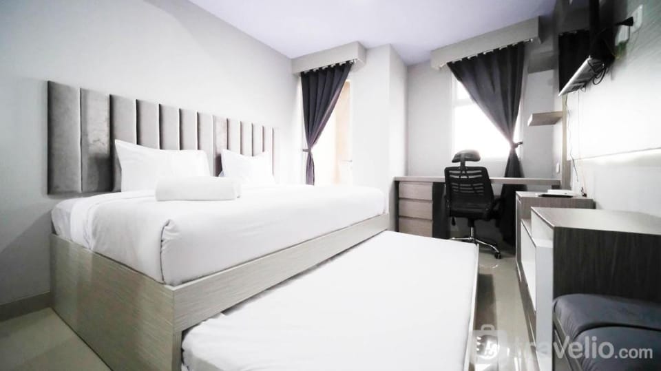 Studio at Grand Dharmahusada Lagoon By Travelio Apartment in Surabaya