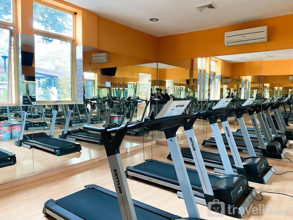 Homey 2BR at Crown Court Executive By Travelio Apartment in West Java