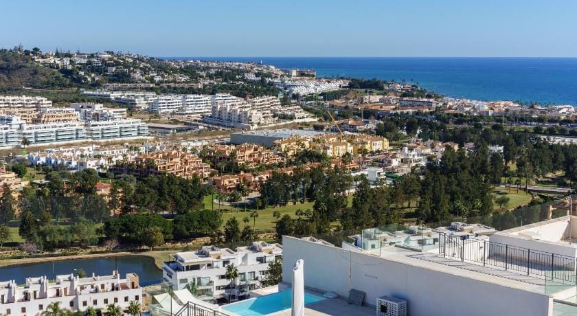 Panoramic terrace with pool in La Cala Ref 192 Apartment in Costa del Sol