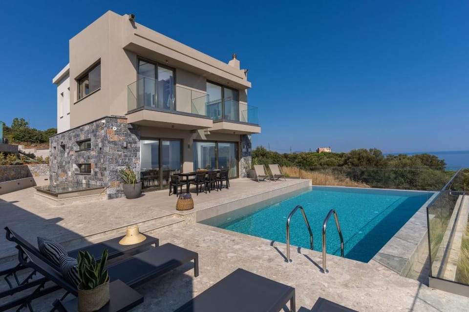 Villa Onyx - With Private Heated Pool Apartment in Crete